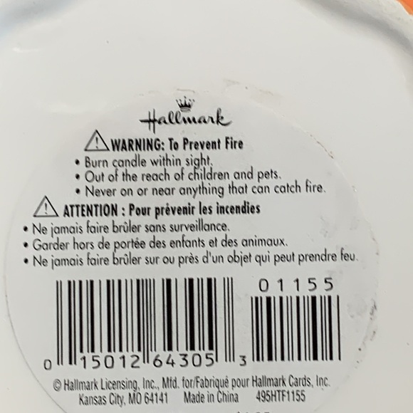 Pumpkin candle jar with topper - Picture 9 of 9